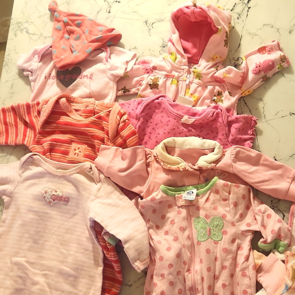 0-3months bundle girls
